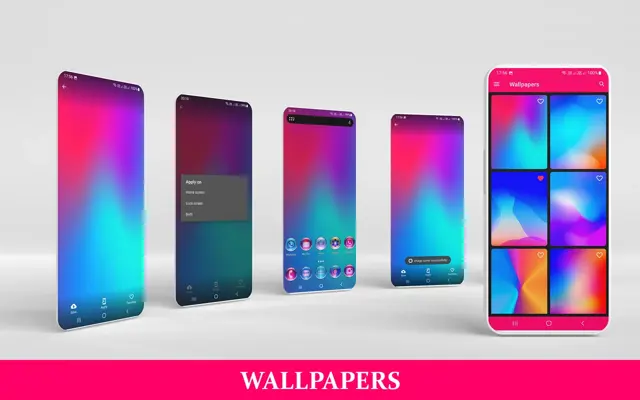 Wallpapers, Color & Gradient Picker android App screenshot 1