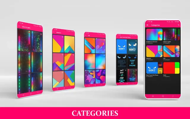 Wallpapers, Color & Gradient Picker android App screenshot 2