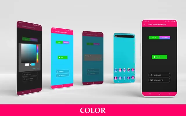 Wallpapers, Color & Gradient Picker android App screenshot 4